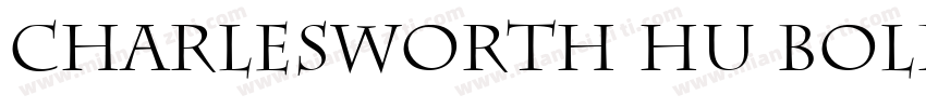 Charlesworth HU Bold字体转换